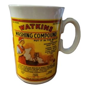 Vtg 92 Watkins Washing Compound #4 Heritage Collection #7904  Mug/Soup Bowl